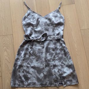 Abercrombie & Fitch Satin Belted Dress